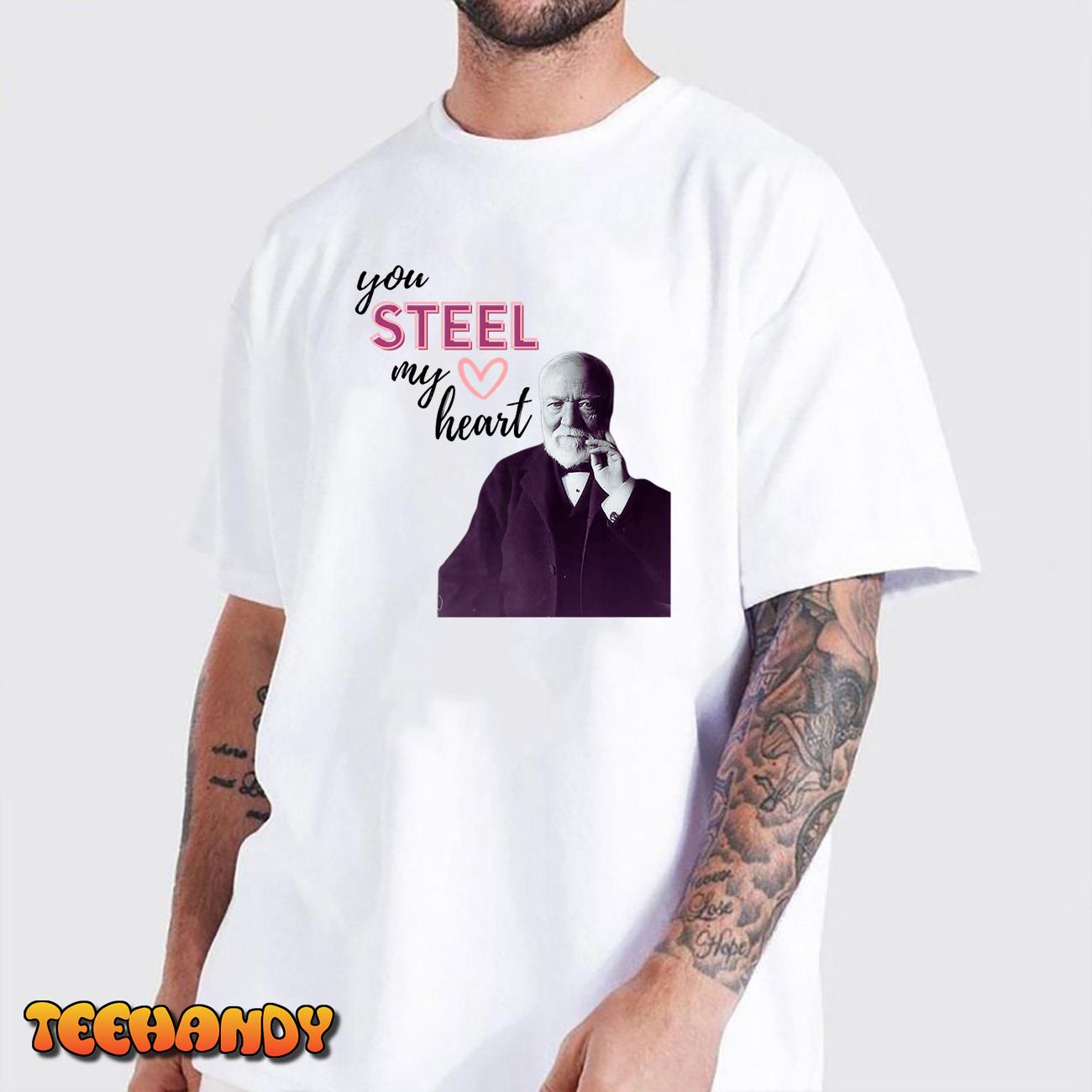 Valentine History Carnegie Steel Tee Premium T-Shirt