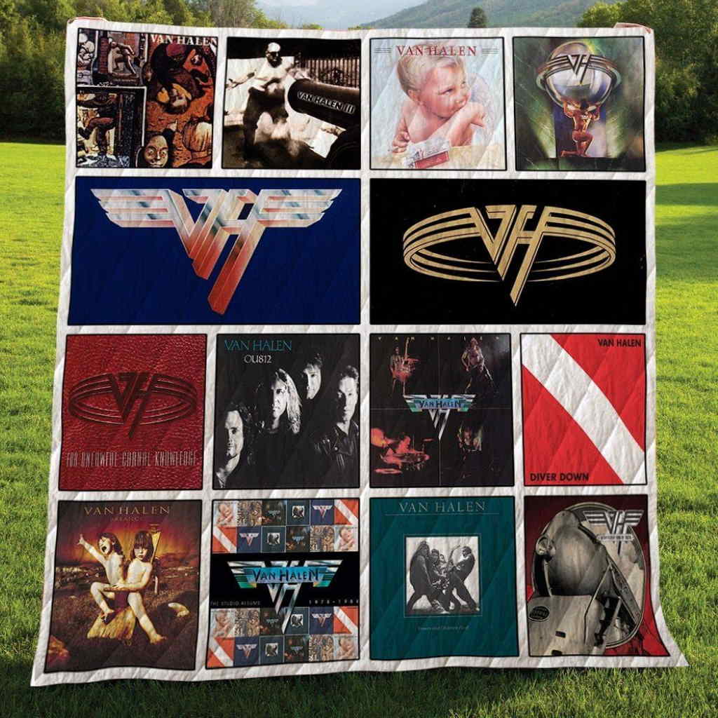 Van Halen 3D Quilt Blanket