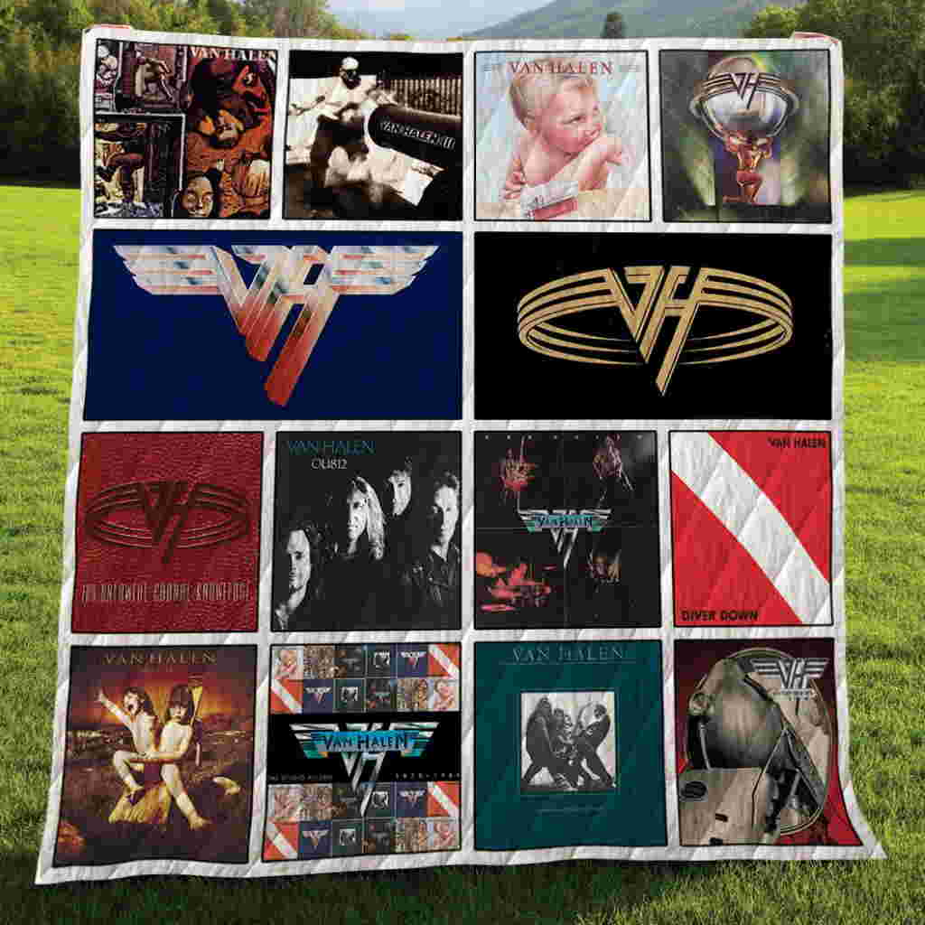 Van Halen Quilt Blanket