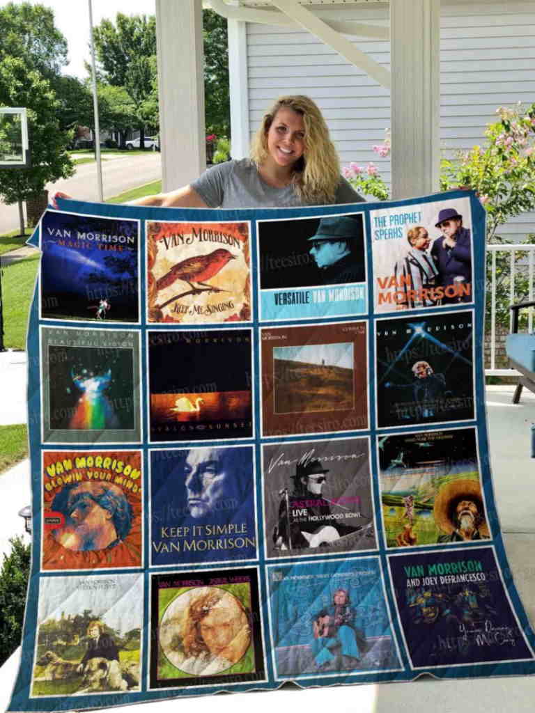 Van Morrison Album Quilt Blanket