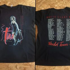 Vintage Tina Turner Concert 1987 Break Every Rule World Tour Shirt