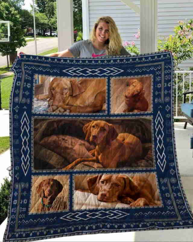 Vizsla 3D Quilt Blanket