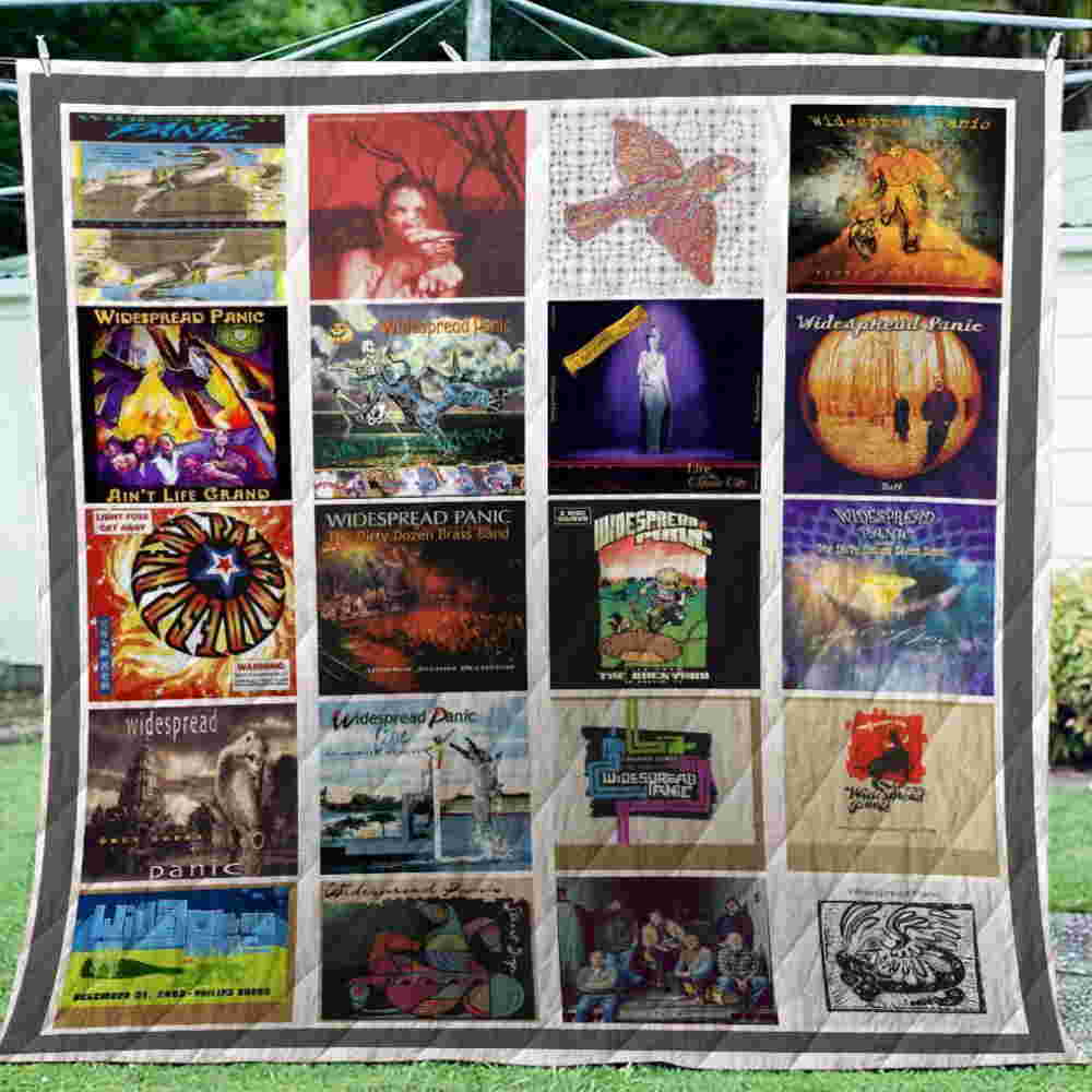 Widespread Panic Albums Quilt Blanket