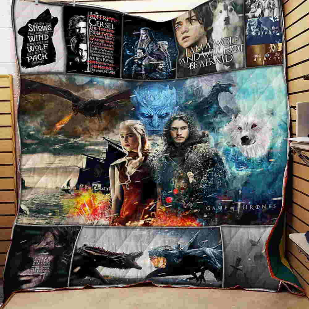 Winter Is Here Got 3D Quilt Blanket