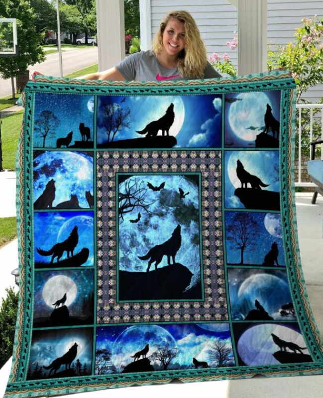 Wolfeveryday Everynight Quilt Blanket