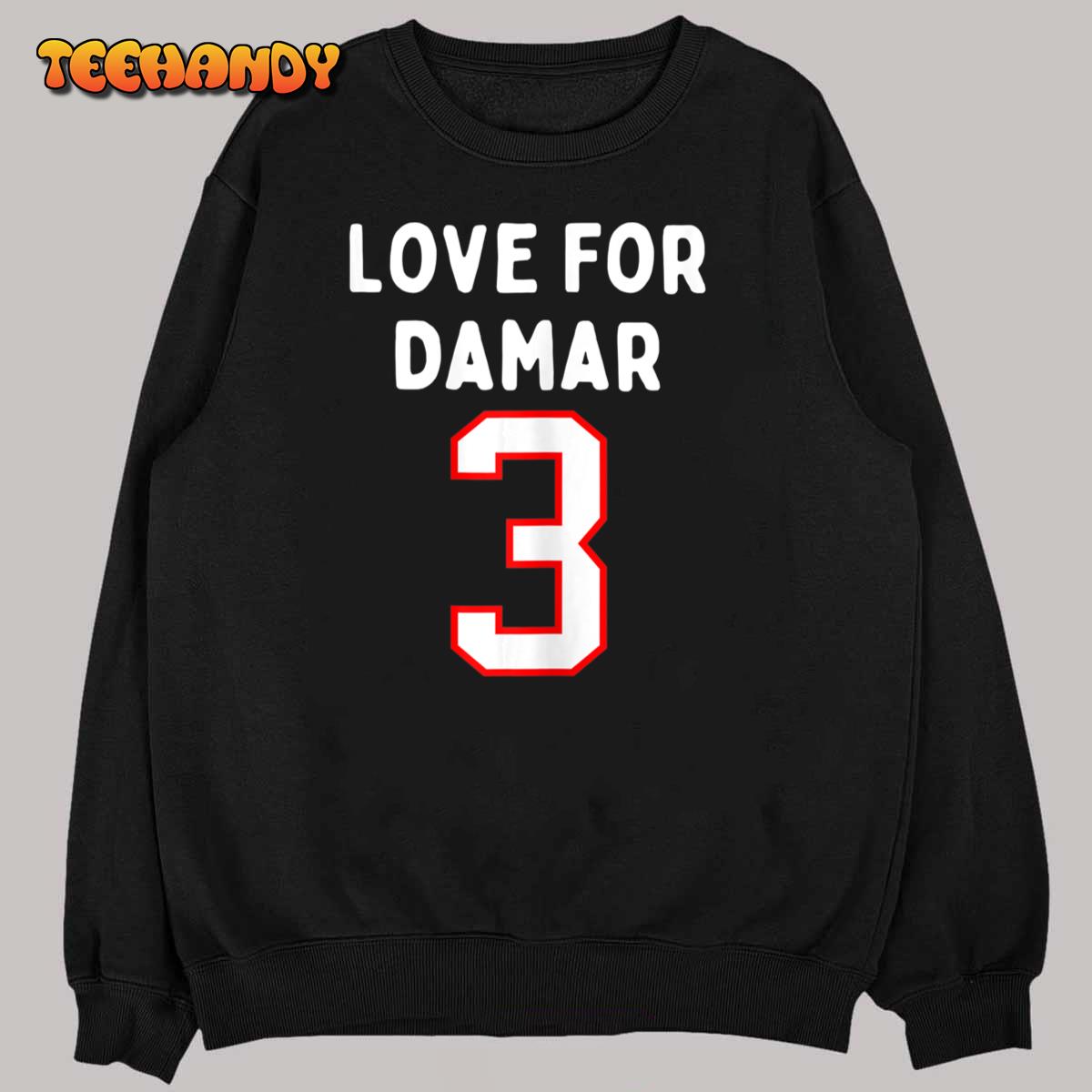 Womens Pray Love For 3 Damar Girl T-Shirt