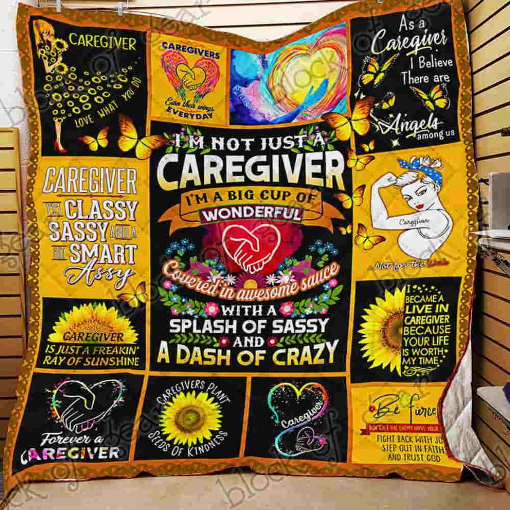 Wonderful Caregiver 3D Quilt Blanket