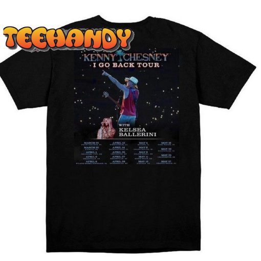 2023 Kenny Chesney I Go Back Tour Dates T Shirt 2