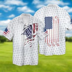 4th Of July Independence Day Golf Sports Hawaiian Shirt