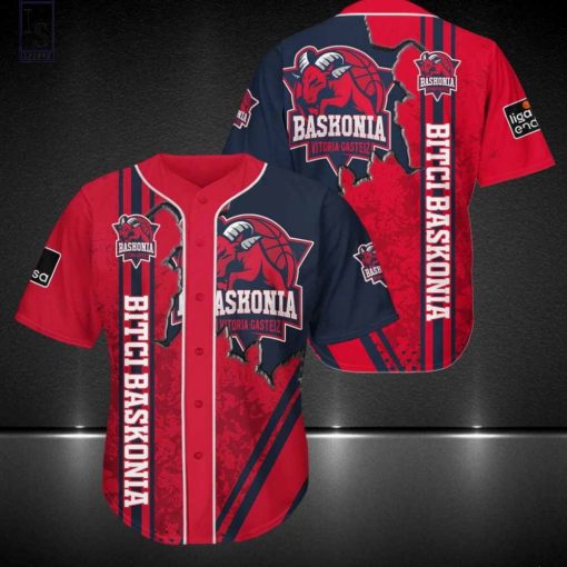 Bitci Baskonia 3D Baseball Jersey