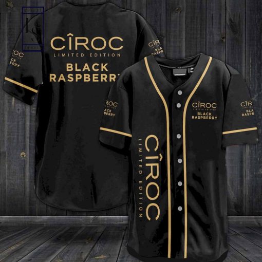 Black Raspberry Ciroc Baseball Jersey