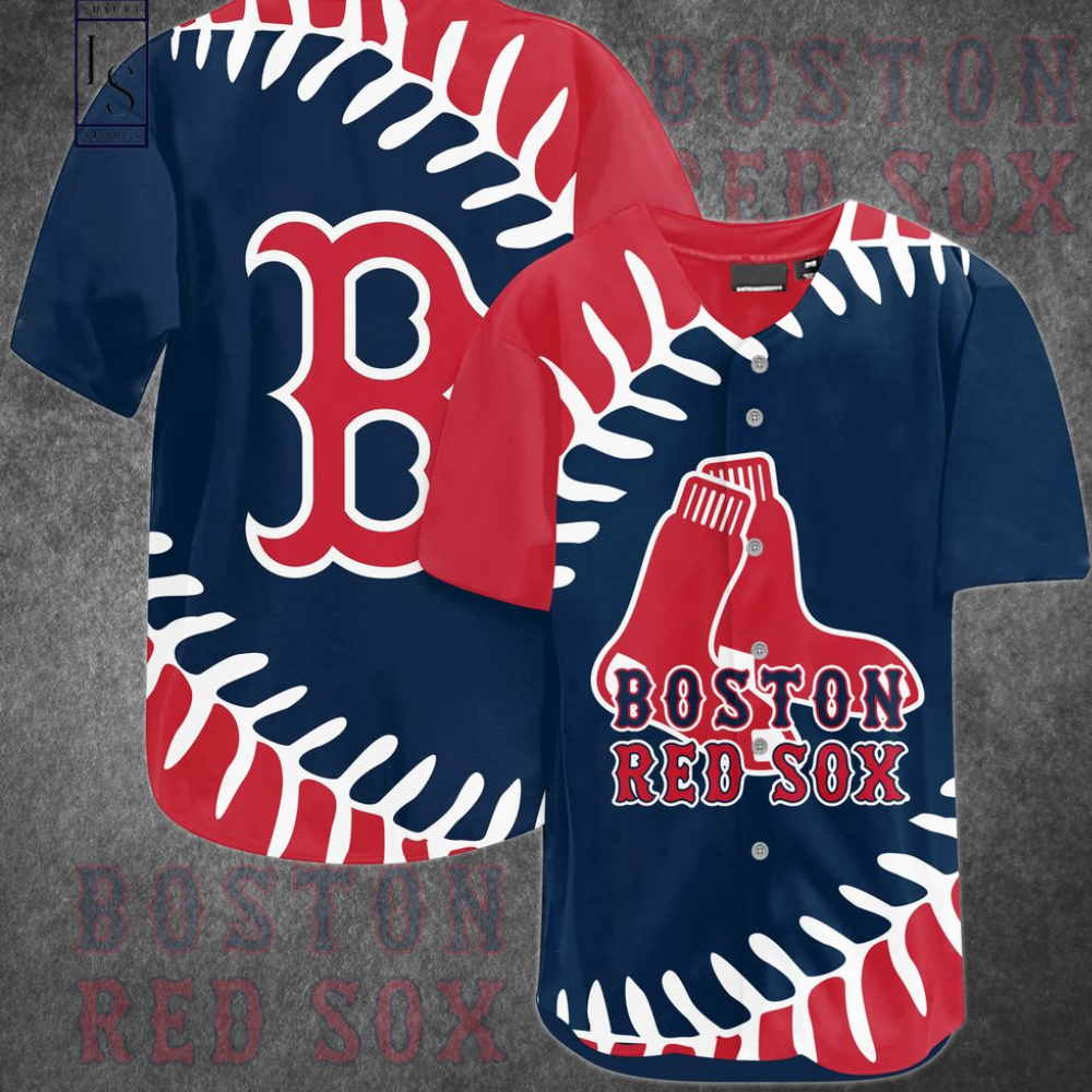 Snoopy Boston Red Sox Personalized 3d Baseball Jersey 22 - Teeruto