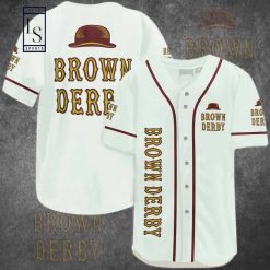 Brown Derby Beer Baseball Jersey