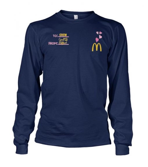 Cardi B And Offset Mcdonalds Shirt