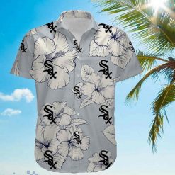 Chicago White Sox Tropical Big Flower Hawaiian Shirt