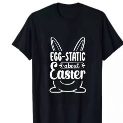 Egg Static About Easter T Shirt