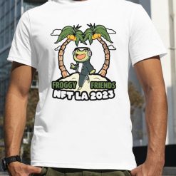 Froggy Friends NFT LA 2023 T shirt