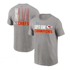 Kansas City Chiefs Super Bowl LVII Champions Roster T-Shirt