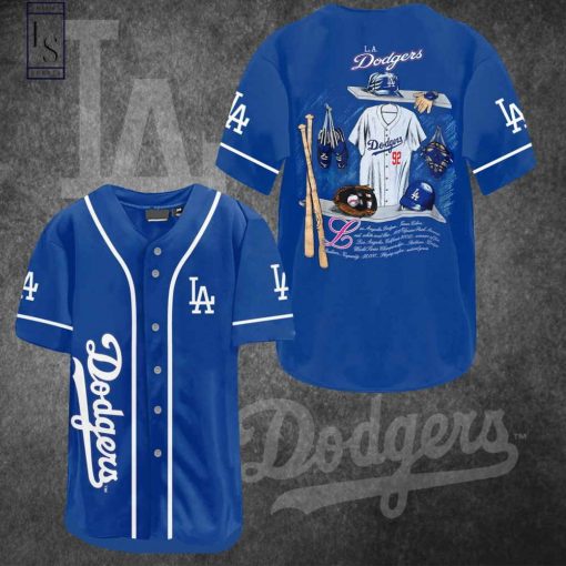 LA Dodgers 3D Baseball Jersey