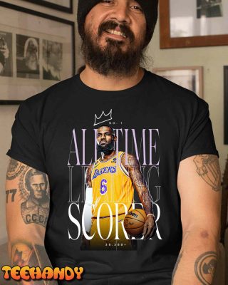 LeBron James King All-Time Leading Scored 38388 T Shirt