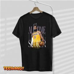 LeBron James King All Time Leading Scored 38388 T Shirt 2