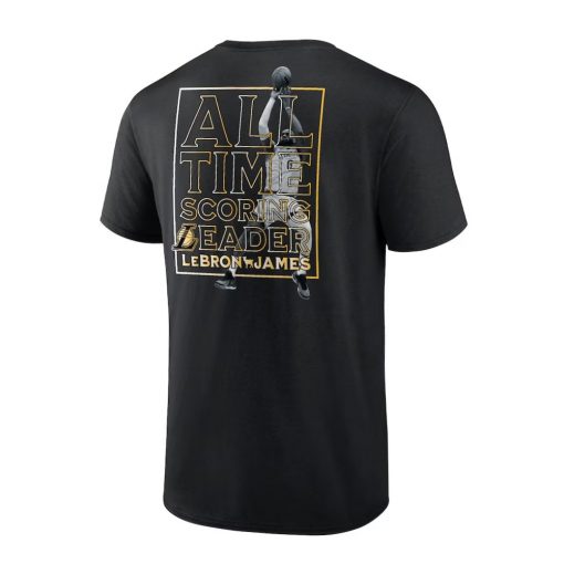 LeBron James Los Angeles Lakers NBA All-Time Scoring Record T-Shirt