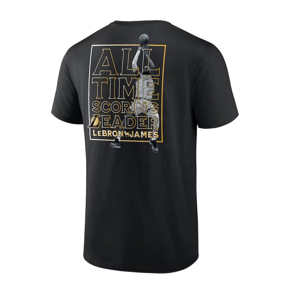 Vintage NBA Los Angeles Lakers Lebron James II T-Shirt - Listentee