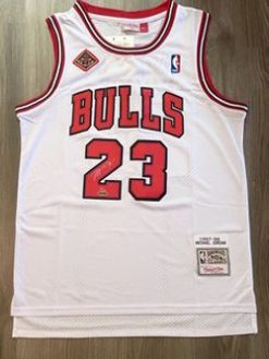 MICHAEL JORDAN Chicago Bulls NBA Signature 1998 MEDIUM JERSEY