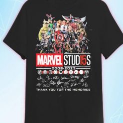 Marvel Stud15s 2008 – 2023 Thank You For The Memories Unisex T Shirt