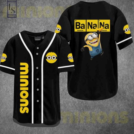 Minion Banana Baseball Jersey