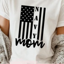 Navy Mom shirt Gift for Navy Forces Mama Tshirt