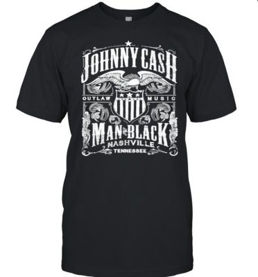 Retro The Man In Black Johnny Cash Love Music T Shirt