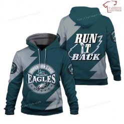 Run It Back Philadelphia Eagles Super Bowl Champion 2023 3D Hoodie