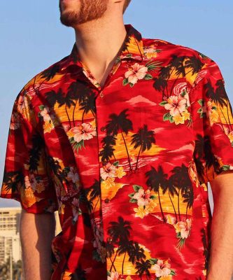 Sunset Beach All Mens Hawaii Shirt