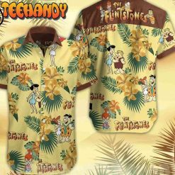 The Flintstone Hot Outfit Summer Set Hawaiian Shirt