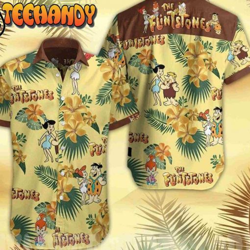 The Flintstone Hot Outfit Summer Set Hawaiian Shirt
