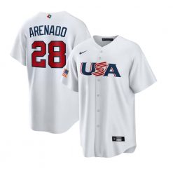 USA Baseball Nolan Arenado 2023 World Baseball Classic Player Jersey