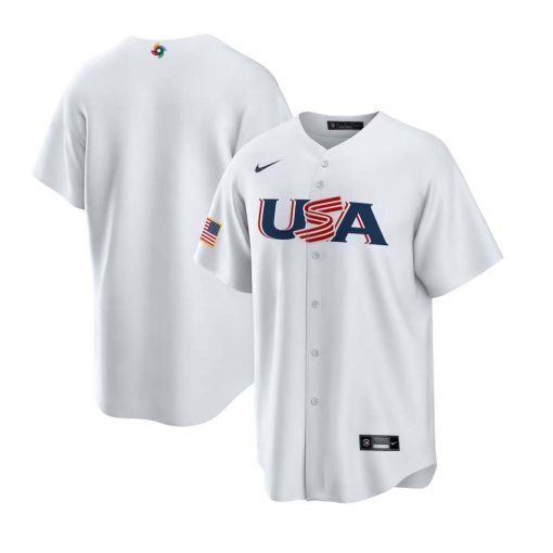 USA Baseball White 2023 World Baseball Classic Jersey