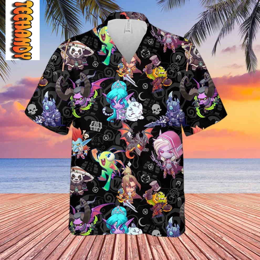 A Wow Cute Hawaiian Shirt