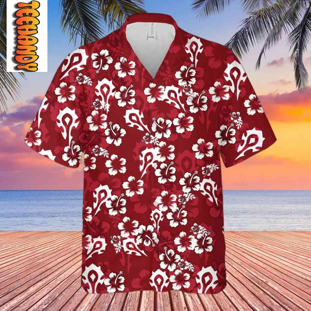 A Wow Horde Hawaiian Shirt