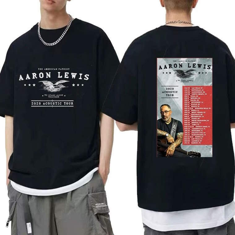 Aaron Lewis 2023 Tour Shirt, Aaron Lewis Acoustic Tour Shirt For Fan
