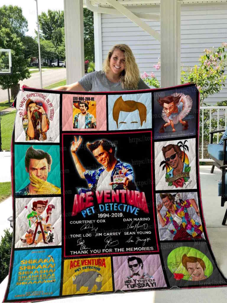 Ace Ventura Pet Detective 3D Quilt Blanket