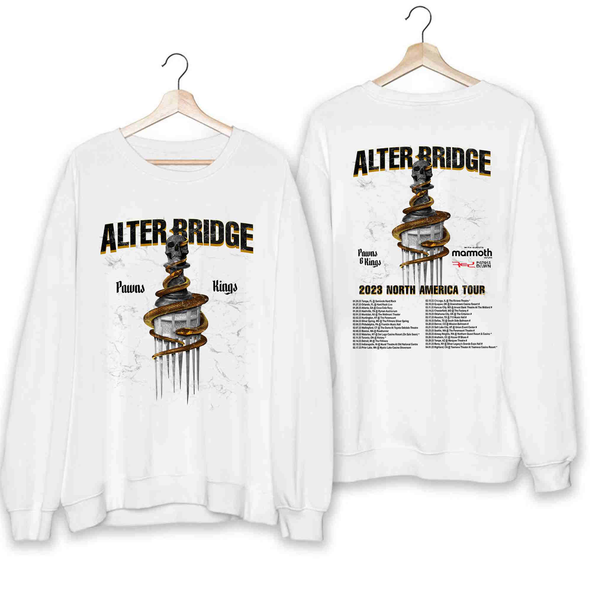 alter bridge tour shirt