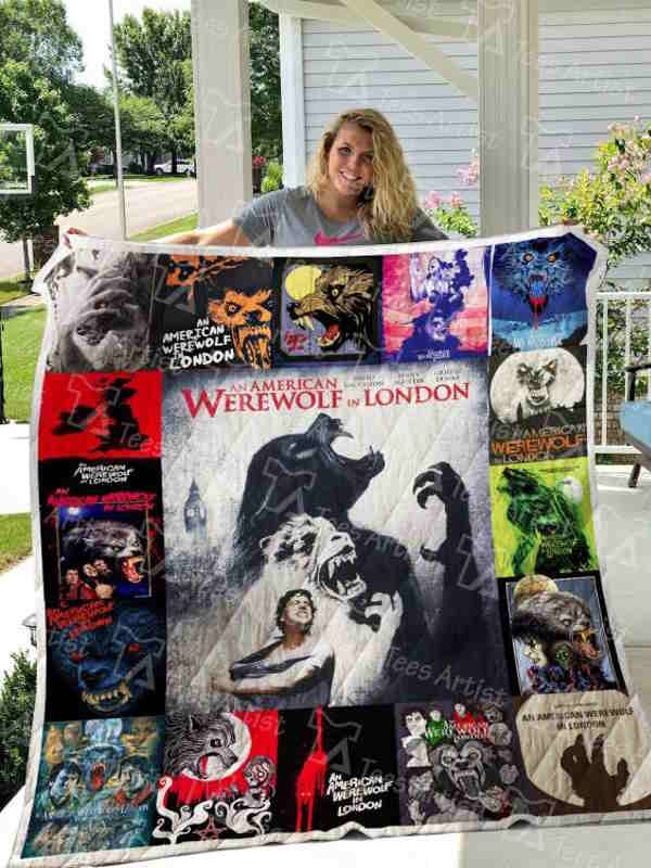 An American Werewolf In London 3D Quilt Blanket