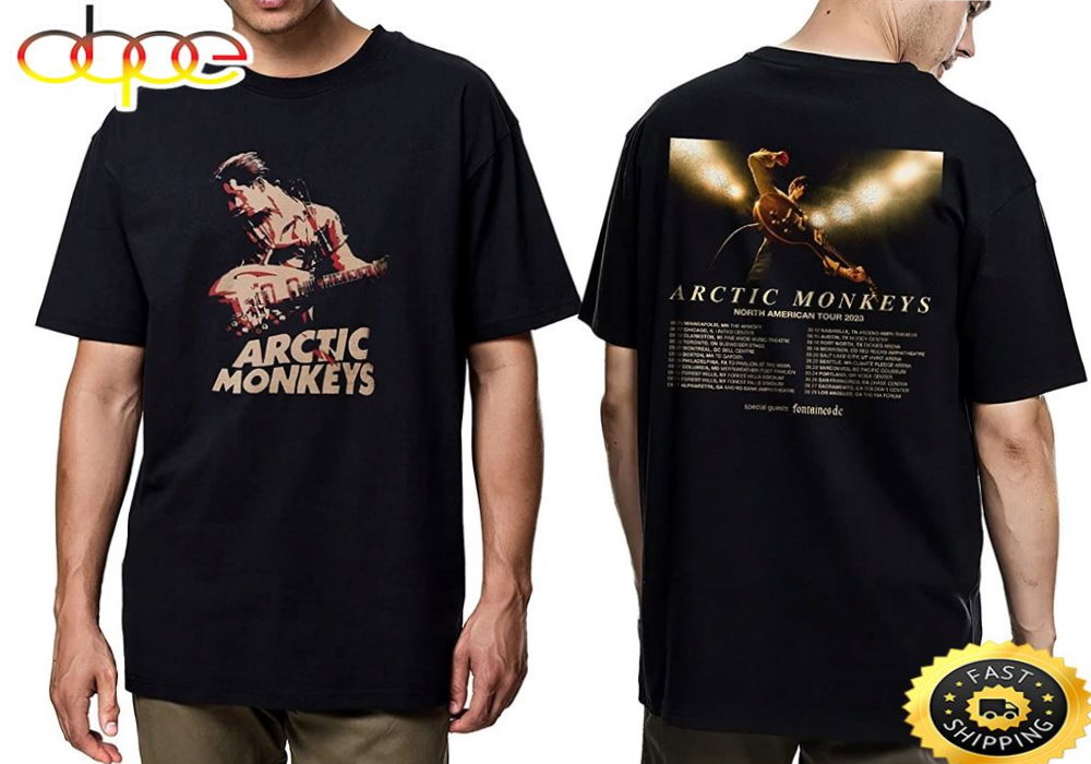 Arctic Monkeys Tour 2023 – Arctic Monkeys Glastonbury 2023 Festival T-Shirt