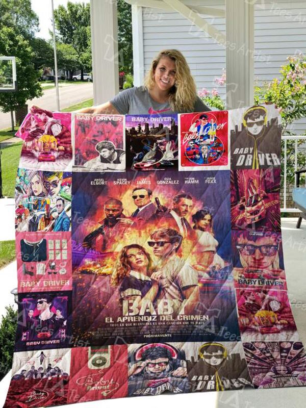 Baby Driver 3D Quilt Blanket