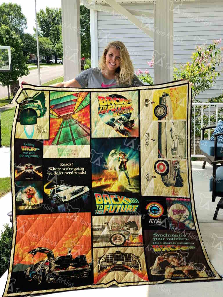 Back To The Future Quilt Blanket