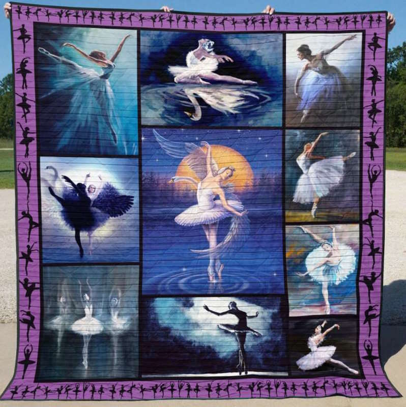 Balet 3D Quilt Blanket