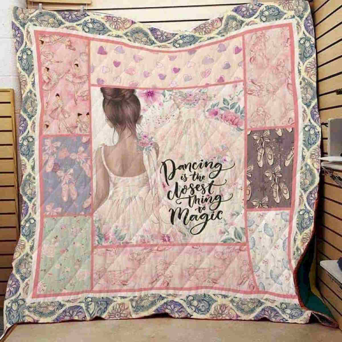 Ballet Set Up Your Life 3D Quilt Blanket