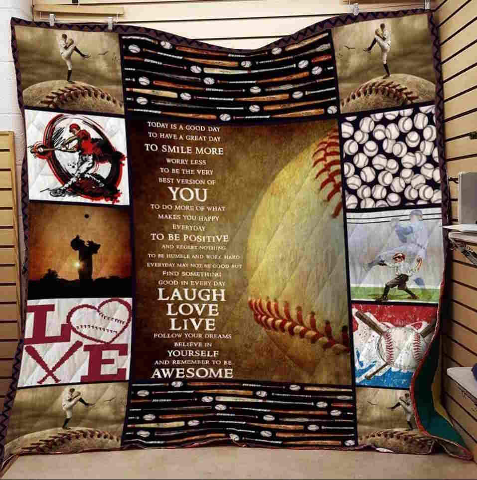 Baseball Best 3D Quilt Blanket